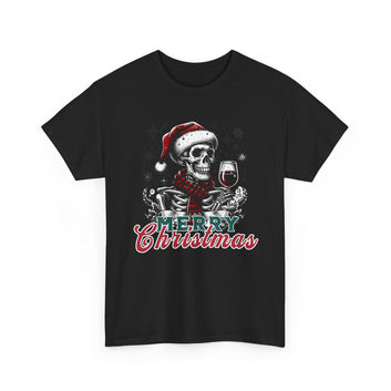 Ho Ho Ho! Merry Christmas T-Shirt – Traditional Holiday Greeting Tee