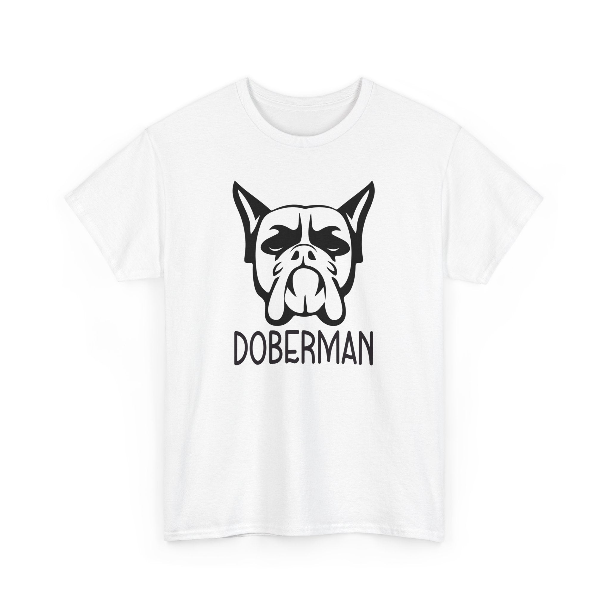 Doberman T-Shirts Unisex Heavy Cotton Tee for Doberman Lovers