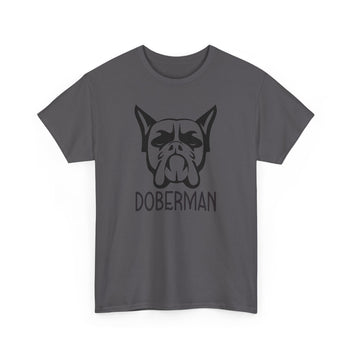 Doberman T-Shirts Unisex Heavy Cotton Tee for Doberman Lovers