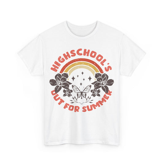 High School Out for Summer Unisex Heavy Cotton Tee