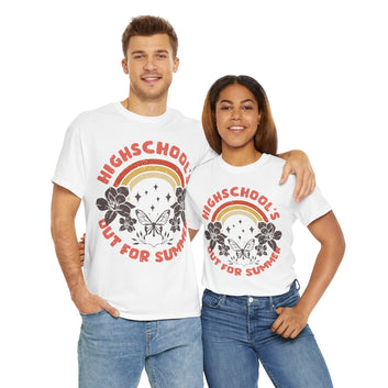 High School Out for Summer Unisex Heavy Cotton Tee