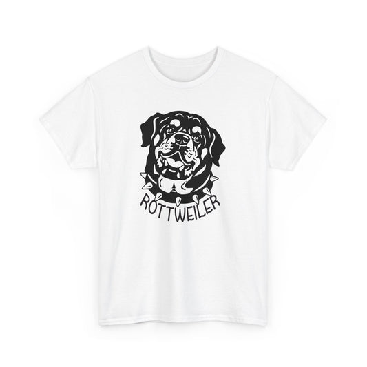 Rottweiler Royalty: Bold Rottweiler T-Shirts Unisex Heavy Cotton Tee for Rottweiler Lovers