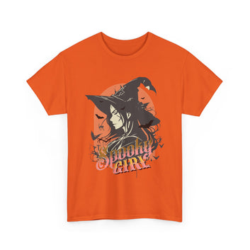 Spooky Girl T-Shirt – Chic and Eerie Tee for Halloween and Everyday Wear