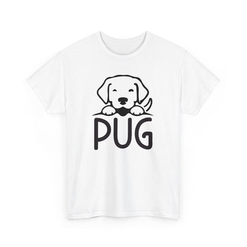 Pug Lover T-Shirts Unisex Heavy Cotton Tee for Proud Pug Owners