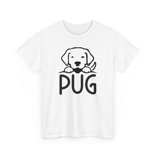 Pug Lover T-Shirts Unisex Heavy Cotton Tee for Proud Pug Owners