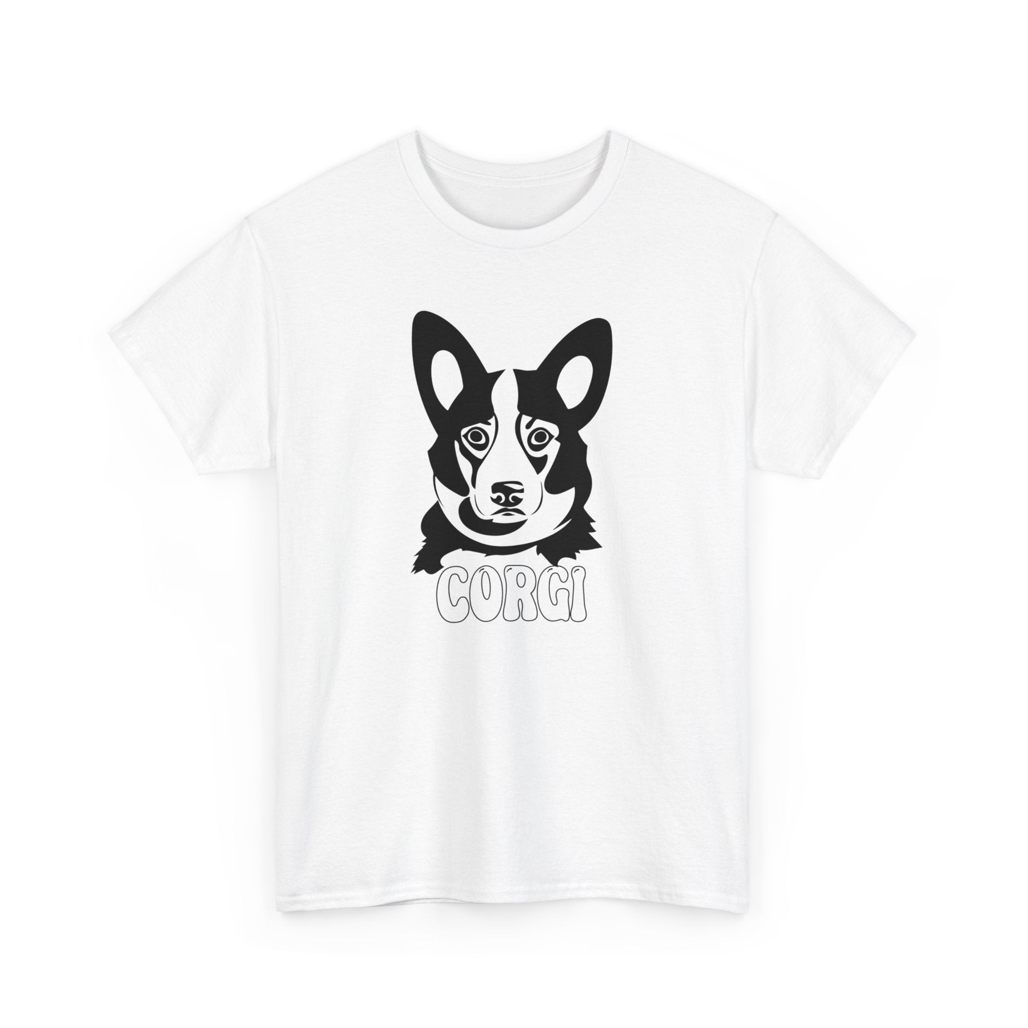 Corgi T-Shirts Unisex Heavy Cotton Tee for Corgi Lovers