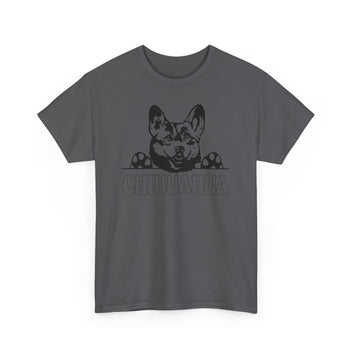 Charming Chihuahua T-Shirts Unisex Heavy Cotton Tee for Devoted Chihuahua Lovers