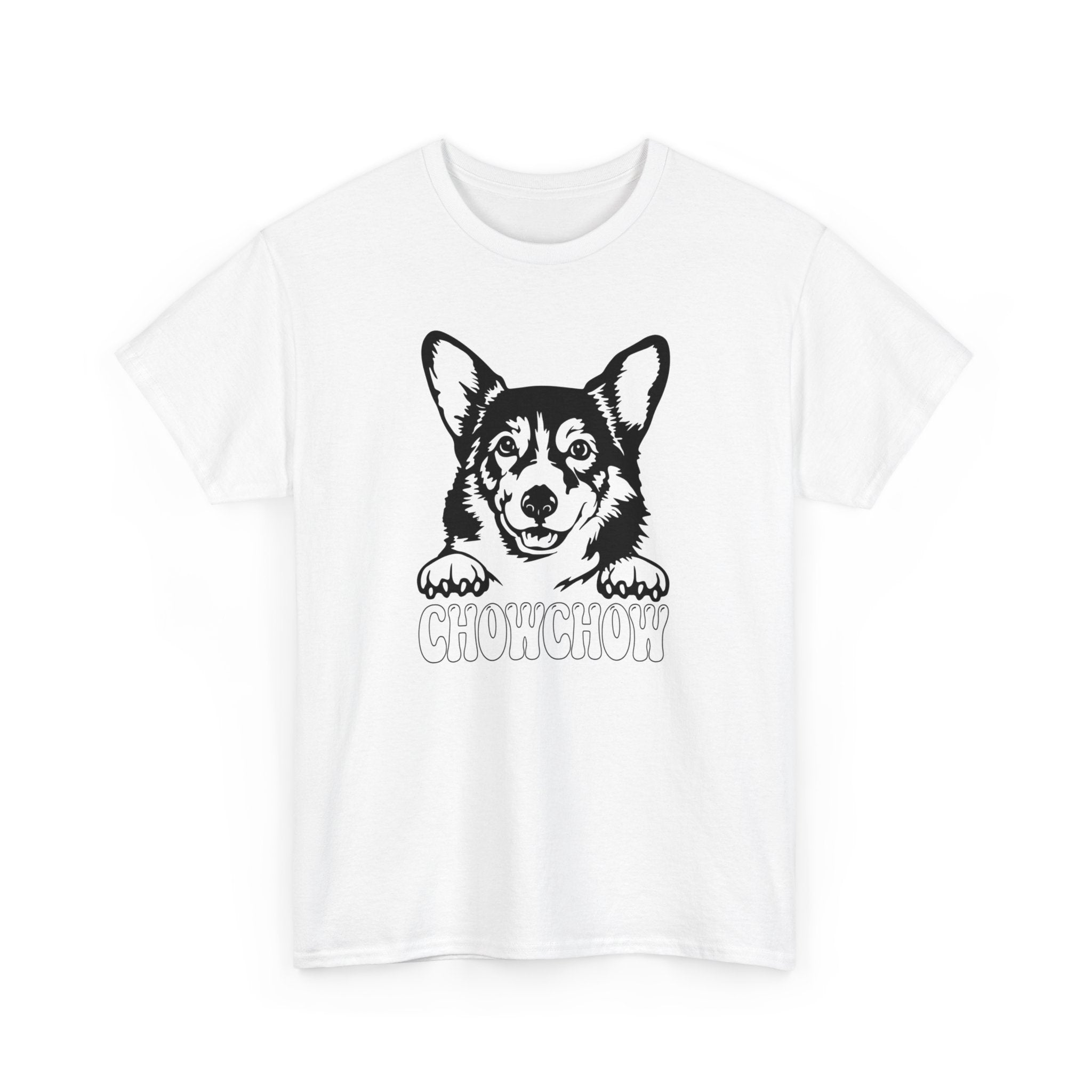 Chow Chow T-Shirts Unisex Heavy Cotton Tee for Chow Chow Fans