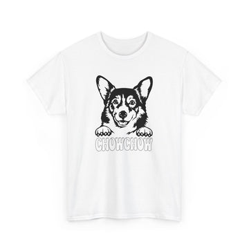 Chow Chow T-Shirts Unisex Heavy Cotton Tee for Chow Chow Fans