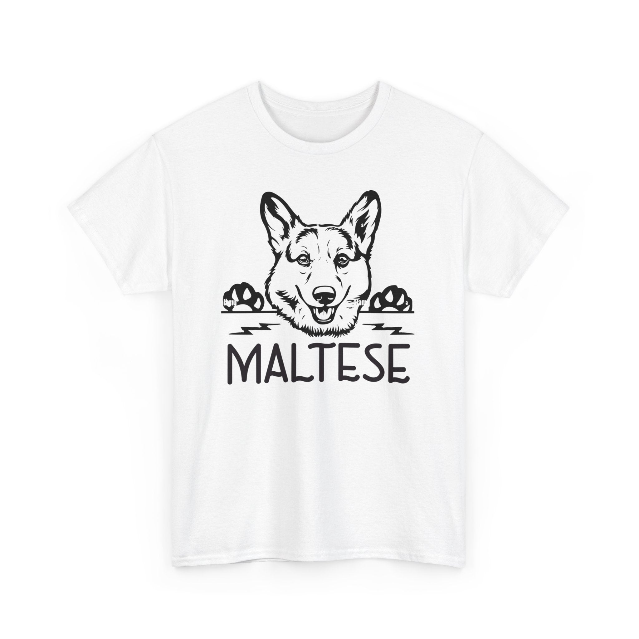 Adorable Maltese T-Shirts for Maltese Enthusiasts Unisex Heavy Cotton Tee